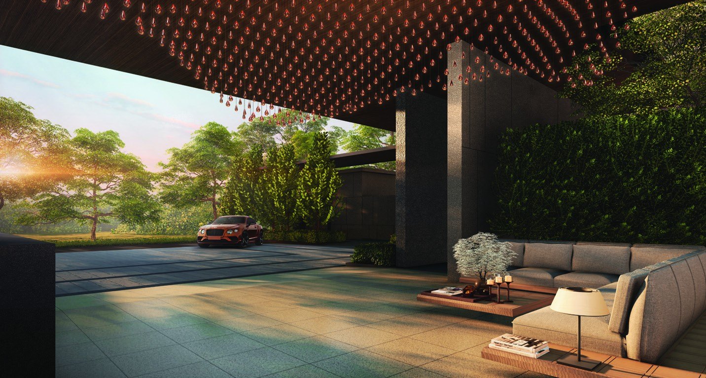 Arrival lounge (artist’s impression)
